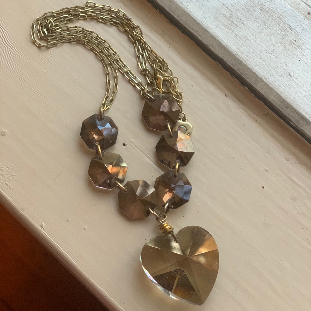 Crystal Heart necklace